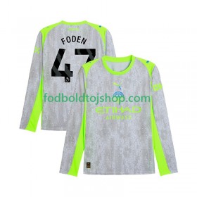 Manchester City Phil Foden 47 3 trøje 2025-26 L/S